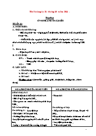 Giáo án Lớp 4 - Tuần 11 - Năm học 2011-2012 (Bản tổng hợp các môn)