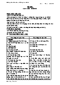 Giáo án Lớp 4 - Tuần 15 - Năm học 2011-2012 -