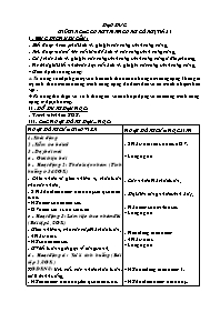 Giáo án Lớp 4 - Tuần 23 (Bản đẹp)