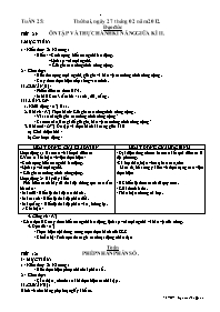 Giáo án Lớp 4 - Tuần 25 - Năm học 2011-2012 (