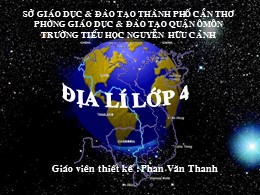 Bài giảng Địa lí Lớp 4 - Bài: Thủ đô Hà Nội -