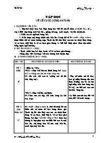 Giáo án Tiếng Việt Lớp 4 - Tuần 24 (Bản 3 cột chuẩn kiến thức)