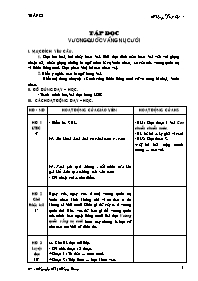 Giáo án Tiếng Việt Lớp 4 - Tuần 32 - Nguyễn Thị Hồng Loan (Bản 3 cột chuẩn kiến thức)