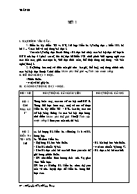 Giáo án Tiếng Việt Lớp 4 - Tuần 35 - Nguyễn Thị Hồng Loan (Bản 3 cột chuẩn kiến thức)