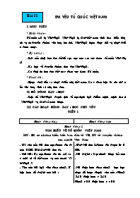 Giáo án Đạo đức Khối 5 - Bài 11+12