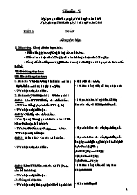 Giáo án Lớp 4 - Tuần 5 - Năm học 2010-2011 (Dạy buổi chiều)