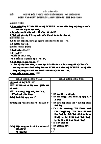 Giáo án Tập làm văn Lớp 3 - Tuần 1: Nói về Đội thiếu niên tiền phong Hồ Chí Minh. Điền vào giấy tờ in sẵn – Đơn xin cấp thẻ đọc sách