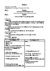 Giáo án Khối 4 - Tuần 12 - Năm học 2011-2012 (Bản tích hợp 2 cột hay nhất)