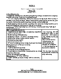 Giáo án Lớp 4 - Tuần 35 (2 cột hay nhất)