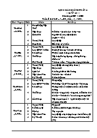 Giáo án Khối 4 - Tuần 6 - Lương Cao Sơn