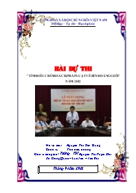 Bài dự thi "Tìm hiểu chính sách, pháp luật về bình đẳng giới" năm 2012 - Nguyễn Thị Kim Dung