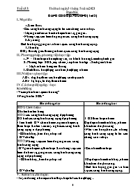 Giáo án điện tử Lớp 4 - Tuần 33 - Năm học 202