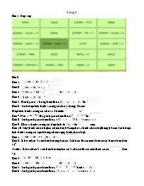 19 Đề thi Violympic Toán Lớp 4