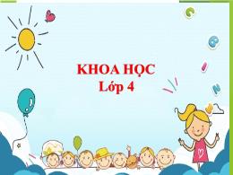 Bài giảng Khoa học Lớp 4 - Bài 49: Ánh sáng v
