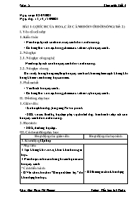 Giáo án Công nghệ Lớp 4 (Kết nối tri thức với