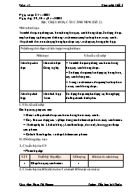 Giáo án Công nghệ Lớp 4 (Kết nối tri thức với