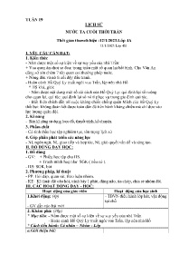 Giáo án Lịch sử và Địa lí Lớp 4 - Tuần 19 - N