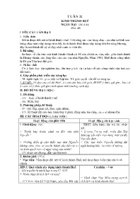 Giáo án Lịch sử và Địa lí Lớp 4 - Tuần 32 - N