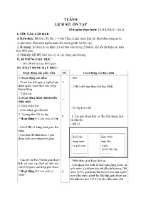 Giáo án Lịch sử và Địa lí Lớp 4 - Tuần 8 - Nă
