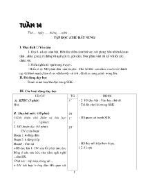 Giáo án Tiếng Việt Lớp 4 - Tuần 14 - Năm học