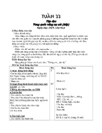 Giáo án Tiếng Việt Lớp 4 - Tuần 33 - Năm học 