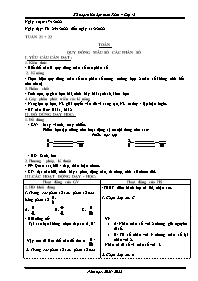Giáo án Toán Lớp 4 - Tuần 21+22 - Năm học 202