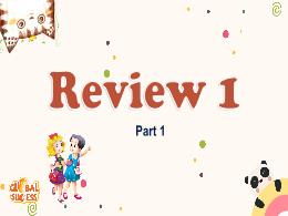 Bài giảng Tiếng Anh 4 (Global Success) - Revi