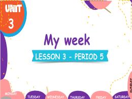 Bài giảng Tiếng Anh 4 (Global Success) - Unit