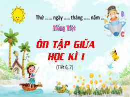 Bài giảng Tiếng Việt 4 (Kết nối tri thức) - B
