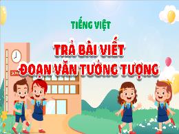 Bài giảng Tiếng Việt 4 (Kết nối tri thức) - B