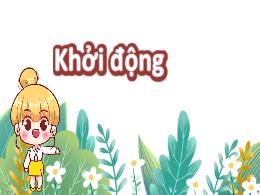 Bài giảng Tiếng Việt 4 (Luyện từ và câu) Sách