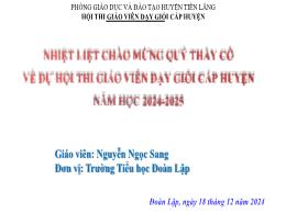 Bài giảng Tiếng Việt 4 (Viết) Sách Kết nối tr