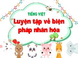 Bài giảng Tiếng Việt Lớp 4 (Luyện từ và câu) 