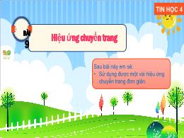 Bài giảng Tin học 4 (Kết nối tri thức) - Bài 