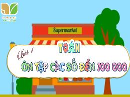 Bài giảng Toán 4 (Kết nối tri thức) - Bài 1: 