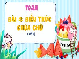 Bài giảng Toán 4 (Kết nối tri thức) - Bài 4: 