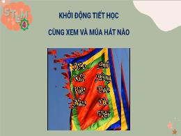 Bài hoặc Tin học Stem 4 - Bài 8: Tạo bài thuy