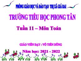 Bài giảng Toán 4 - Bài 35: Đề-xi-mét vuông - 