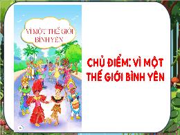 Bài giảng Tiếng Việt 4 (Đọc) - Bài: Khu bảo t