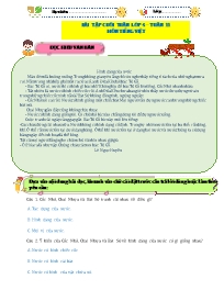 Bài tập ôn tập Tiếng Việt 4 (Kết nối tri thức