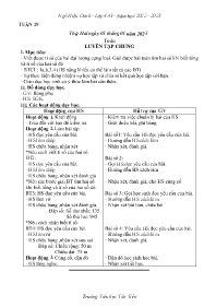 Giáo án các môn Lớp 4 - Tuần 29 - Năm học 202