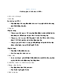 Giáo án Hoạt động trải nghiệm 4 - Tuần 8