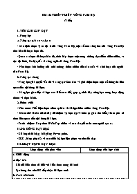 Giáo án Lịch sử và Địa lí 4 - Bài 18: Thiên n