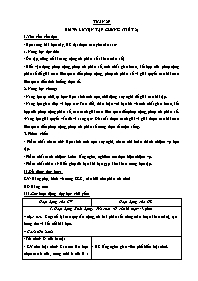 Giáo án môn Toán Lớp 4 - Tuần 29