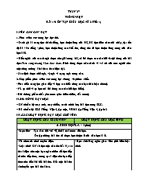 Giáo án Tiếng Việt 4 - Tuần 27, Bài 16: Ôn tậ