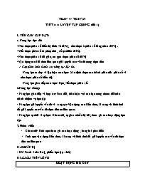 Giáo án Toán 4 - Tuần 23, Tiết 111-115