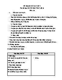 Giáo án Toán 4 - Tuần 26, Tiết 126-130