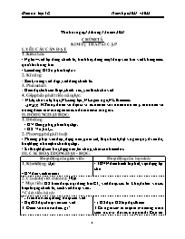 Giáo án Toán + Tiếng Việt 4 - Tuần 13 - Năm h