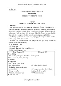 Giáo án Toán + Tiếng Việt 4 - Tuần 24 - Năm h