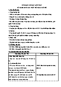 Kế hoạch bài dạy các môn Lớp 4 - Tuần 22